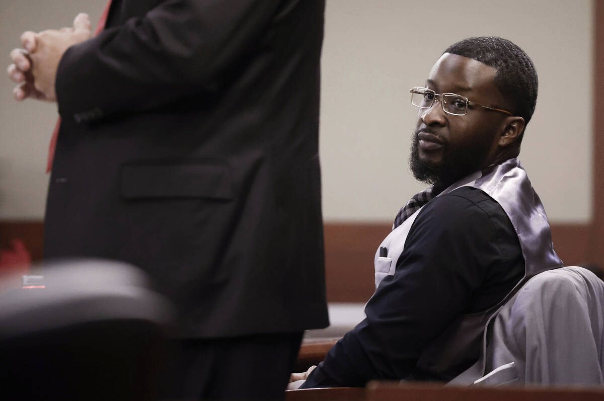 Christopher Walker during the first day of his DUI trial in which he is accused of killing a pr ...