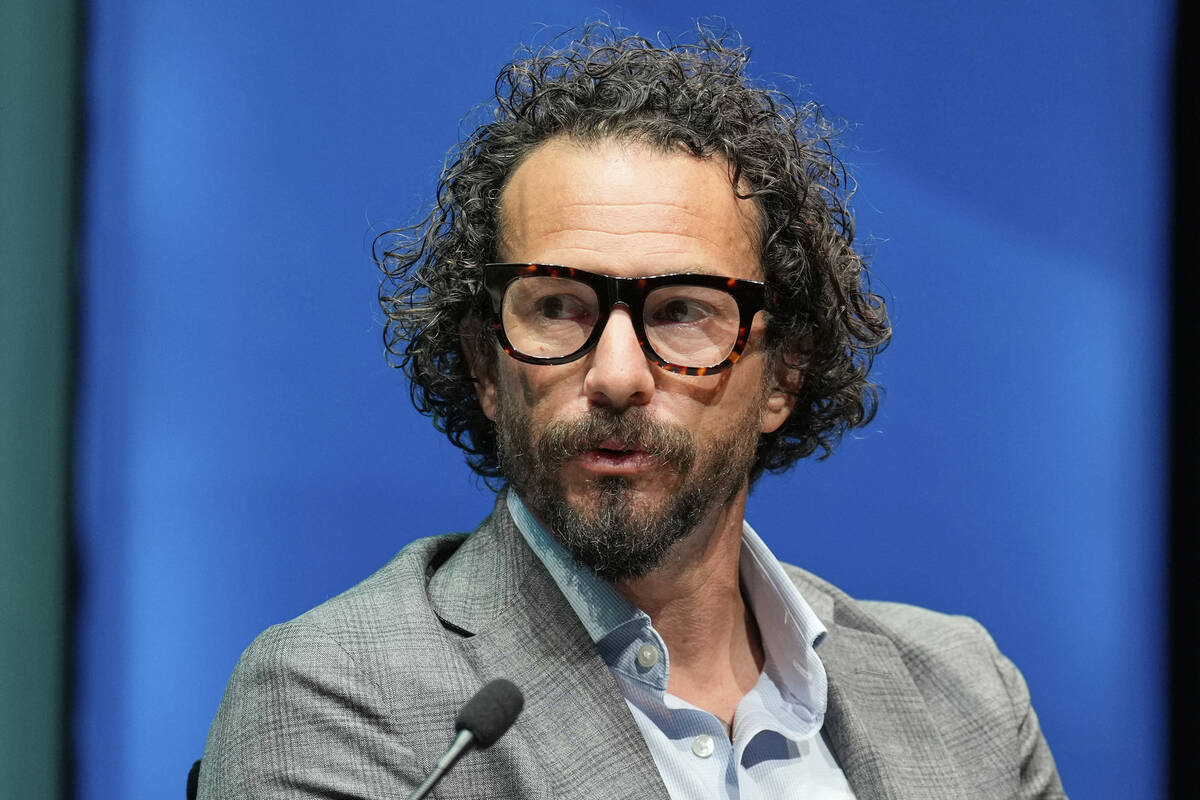 Former acting director of the FBI Brian Driscoll participates in a panel discussion during a su ...