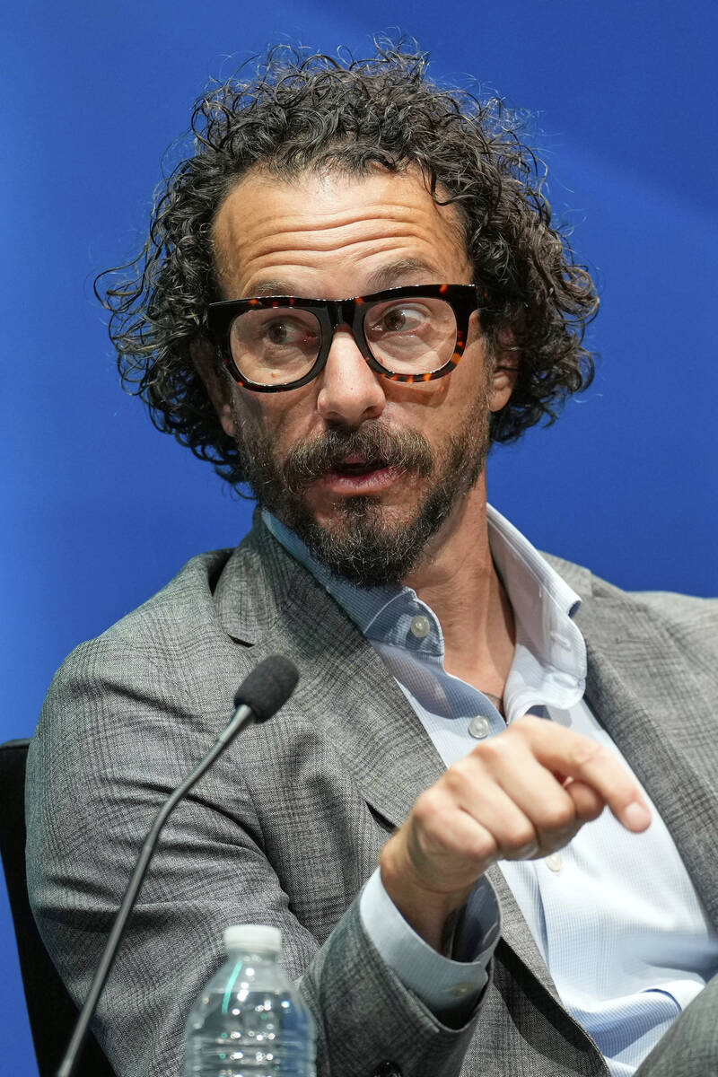 Former acting director of the FBI Brian Driscoll participates in a panel discussion during a su ...