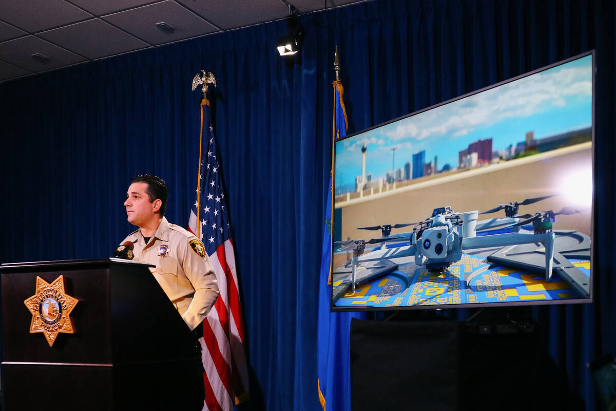 Dori Koren, Assistant Sheriff of the Metropolitan Police Department, speaks about the departmen ...