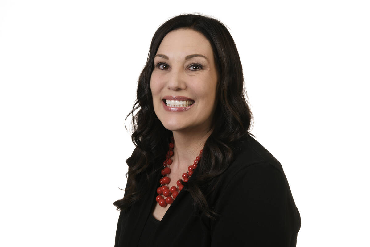 Las Vegas Review-Journal Director of Advertising & Sales Rebecca Sifuentes is seen Thursday, Se ...