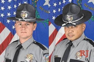 Nevada Highway Patrol Sgt. Michael Abbate and Trooper Alberto Felix were killed by an impaired ...