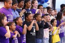 The Drama Club and Military Club perform during the 26rd Annual Raul P. Elizondo Honor Day at E ...