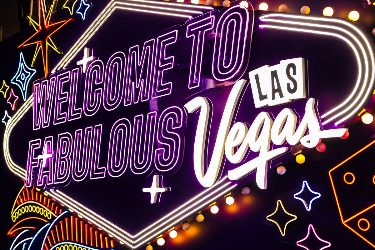 New displays aimed at promoting tourism are seen throughout the rideshare area at Terminal 1 at ...