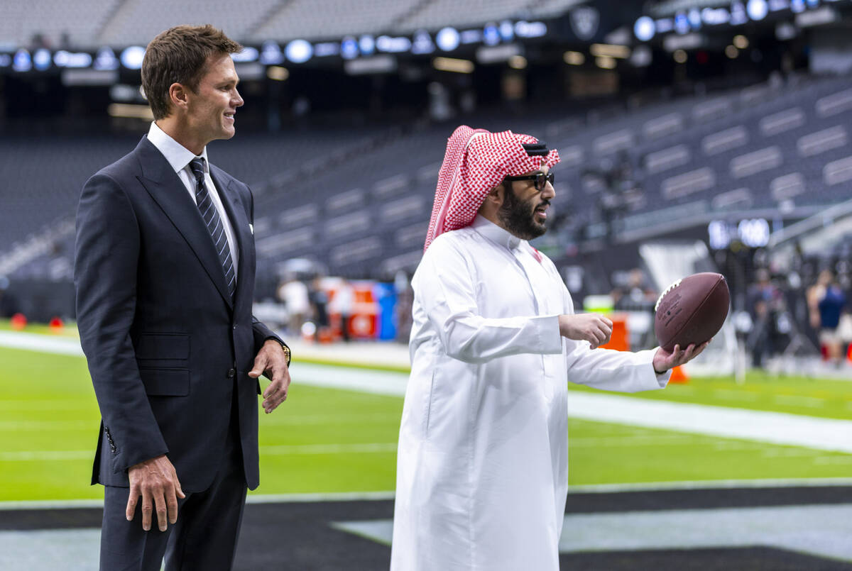 Tom Brady and Turki Alalshikh with Riyadh Season are joining Fanatics, FOX Sports and OBB Media ...