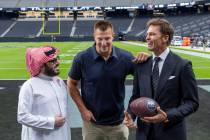 Turki Alalshikh with Riyadh Season, Rob Gronkowski and Tom Brady come together as they join Fan ...