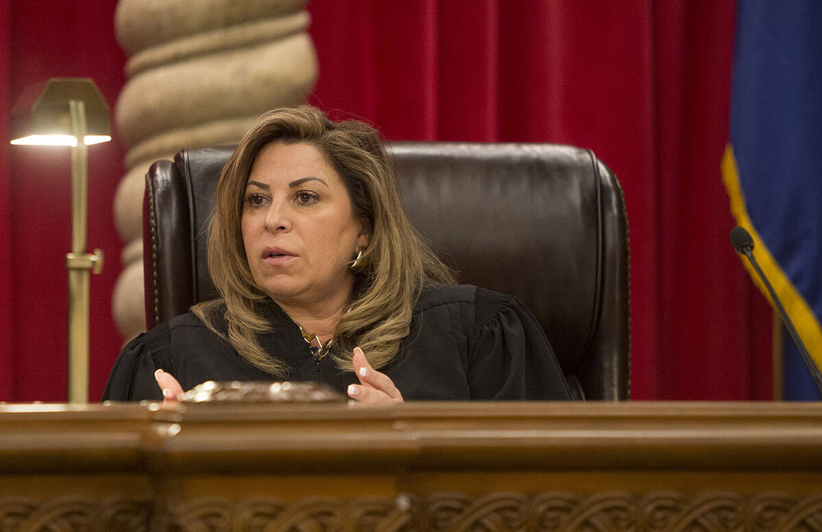 Nevada Supreme Court Justice Abbi Silver (Las Vegas Review-Journal)