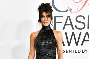 Kim Kardashian attends the CFDA Fashion Awards at the American Museum of Natural History on Mon ...