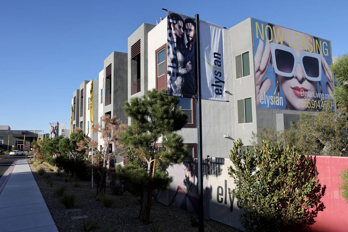 Elysian at Sunset is shown in southwest Las Vegas Tuesday, March 25, 2025. (K.M. Cannon/Las Veg ...
