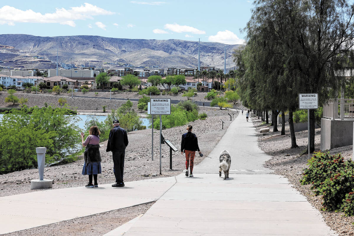 Cornerstone Park in Henderson Friday, May 5, 2023. (K.M. Cannon/Las Vegas Review-Journal) @KMCa ...