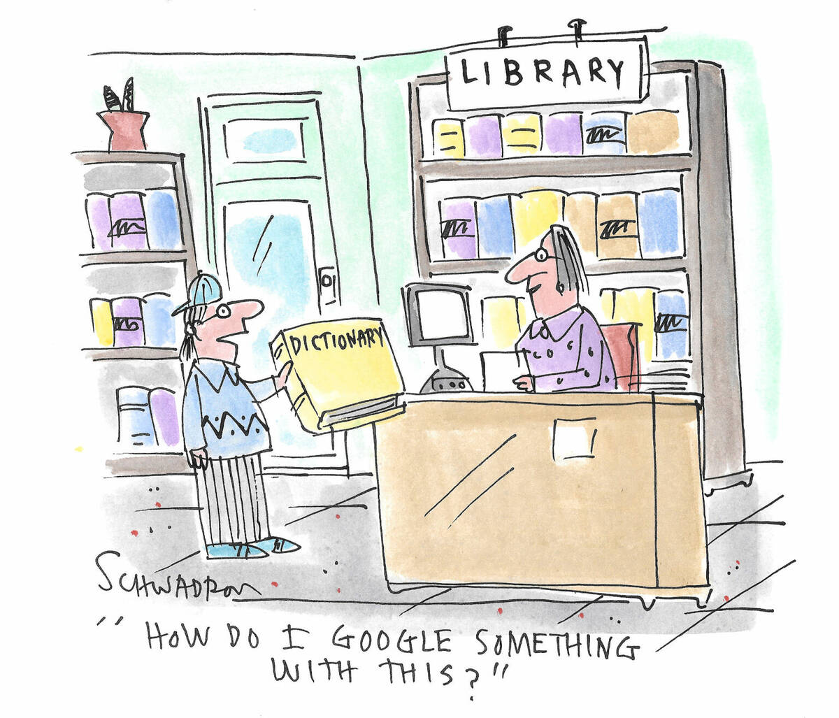 Harley Schwadron CagleCartoons.com