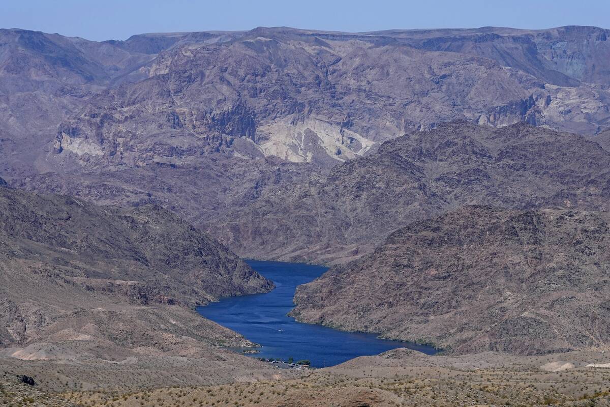 FILE - The Colorado River cuts through Black Canyon, June 6, 2023, near White Hills, Ariz. (AP ...