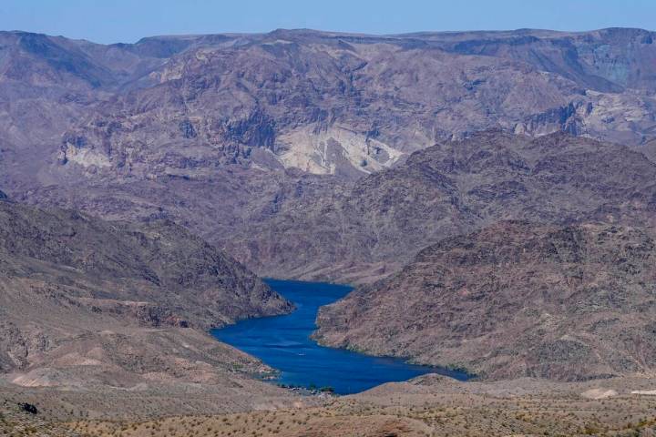 FILE - The Colorado River cuts through Black Canyon, June 6, 2023, near White Hills, Ariz. (AP ...
