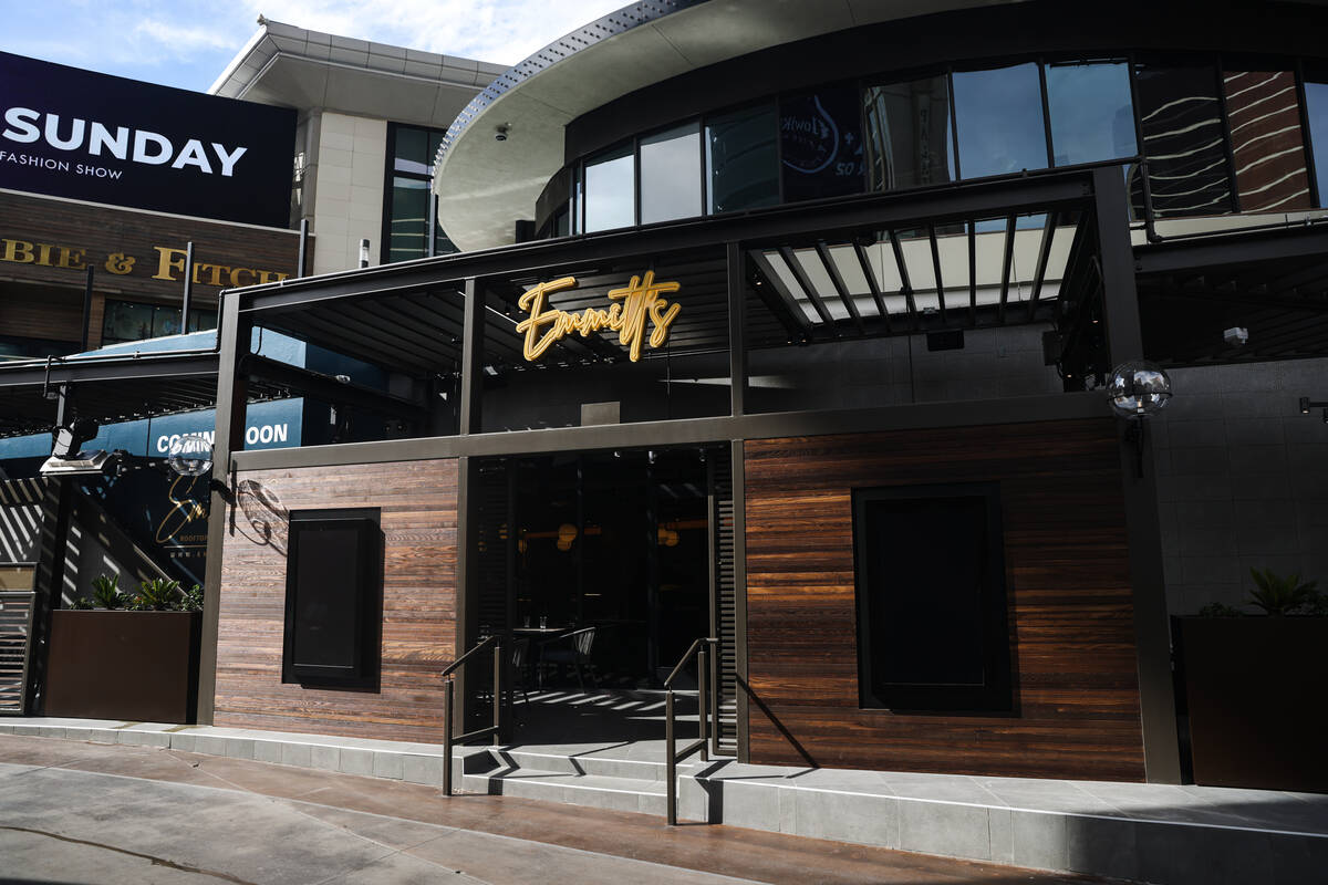 Emmitt’s, an American restaurant with a steak and seafood driven menu from football grea ...