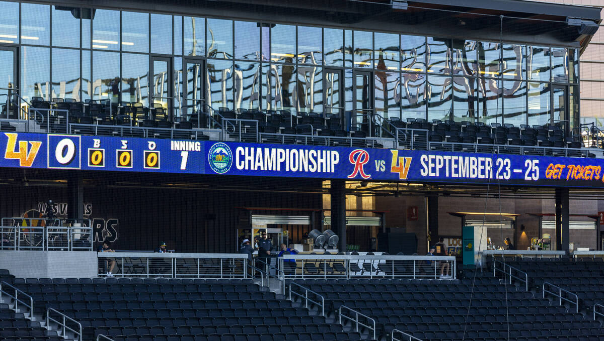 The Aviators will face the Tacoma Rainiers in Game 1 of the Pacific Coast League championship s ...
