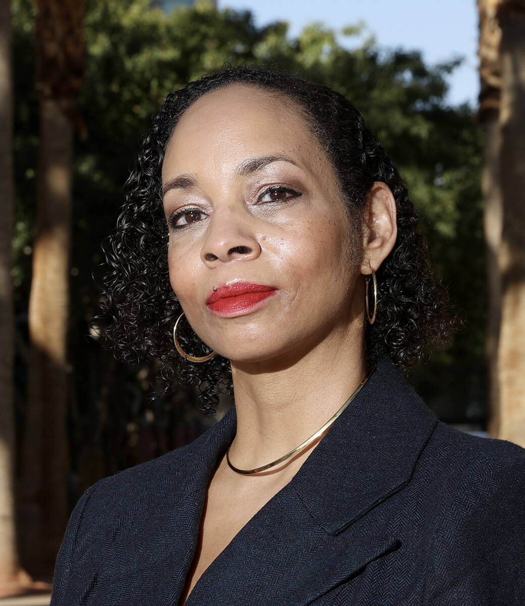 District Court Judge Erika Ballou was suspended from the bench for six months without pay Monda ...