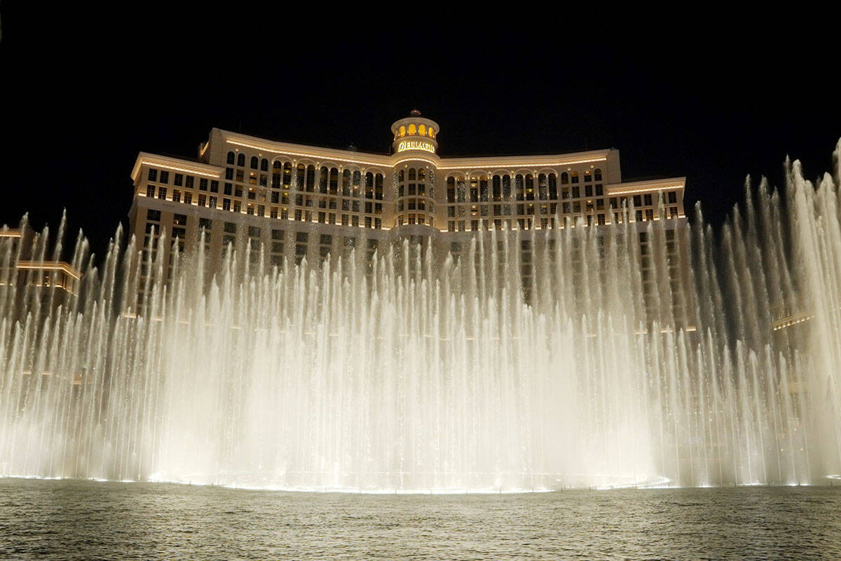 The Fountains of Bellagio are one of the most-photographed sights in the country. (Marriot Inte ...