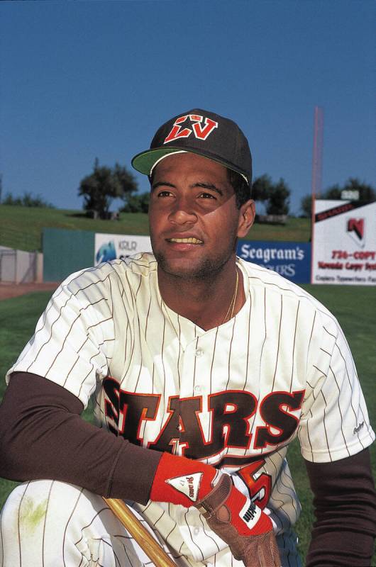 Sandy Alomar Jr., who played for the Las Vegas Stars team that won the 1988 Pacific Coast Leagu ...