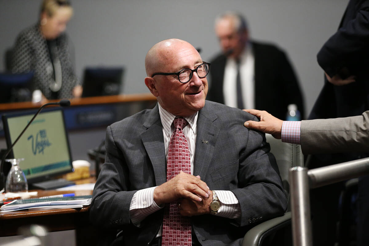 Las Vegas Convention and Visitor Authority President Rossi Ralenkotter during a board meeting a ...