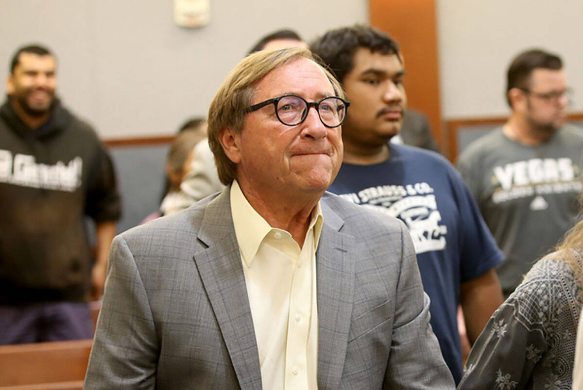Former Las Vegas Convention and Visitors Authority President and CEO Rossi Ralenkotter in court ...