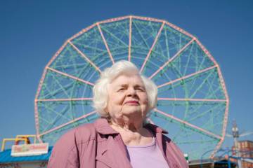 JUNE SQUIBB as Eleanor in ‘Eleanor the Great’ Image: Anne Joyce. Courtesy of Sony ...