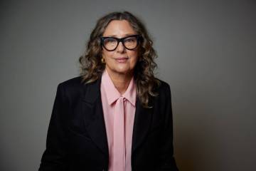 Rebecca Miller poses for a portrait on Thursday, Oct. 9, 2025, in New York. (Photo by Matt Lica ...