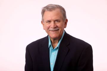 Rick Velotta at the Las Vegas Review-Journal in Las Vegas, Thursday, Sept. 14, 2023. (K.M. Cann ...