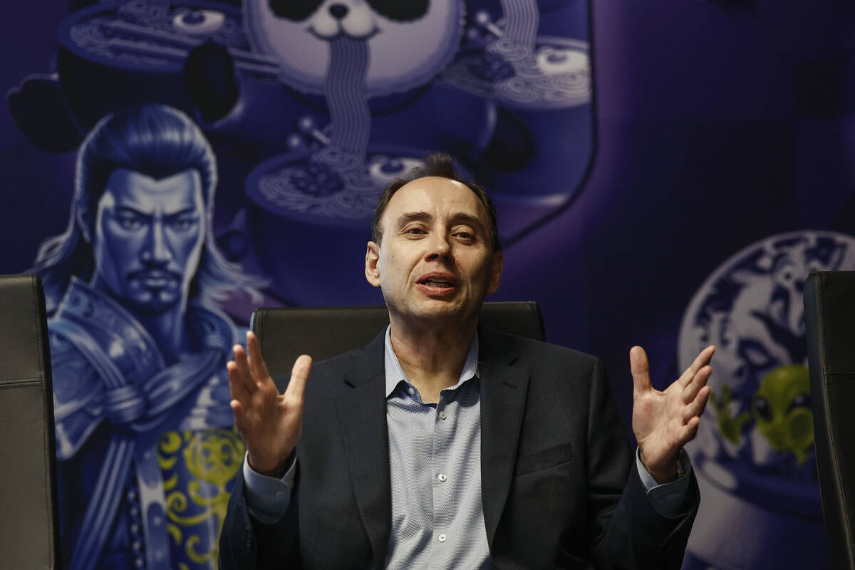 IGT acting CEO Nick Khin discusses plans for next week’s Global Gaming Expo on Wednesday ...