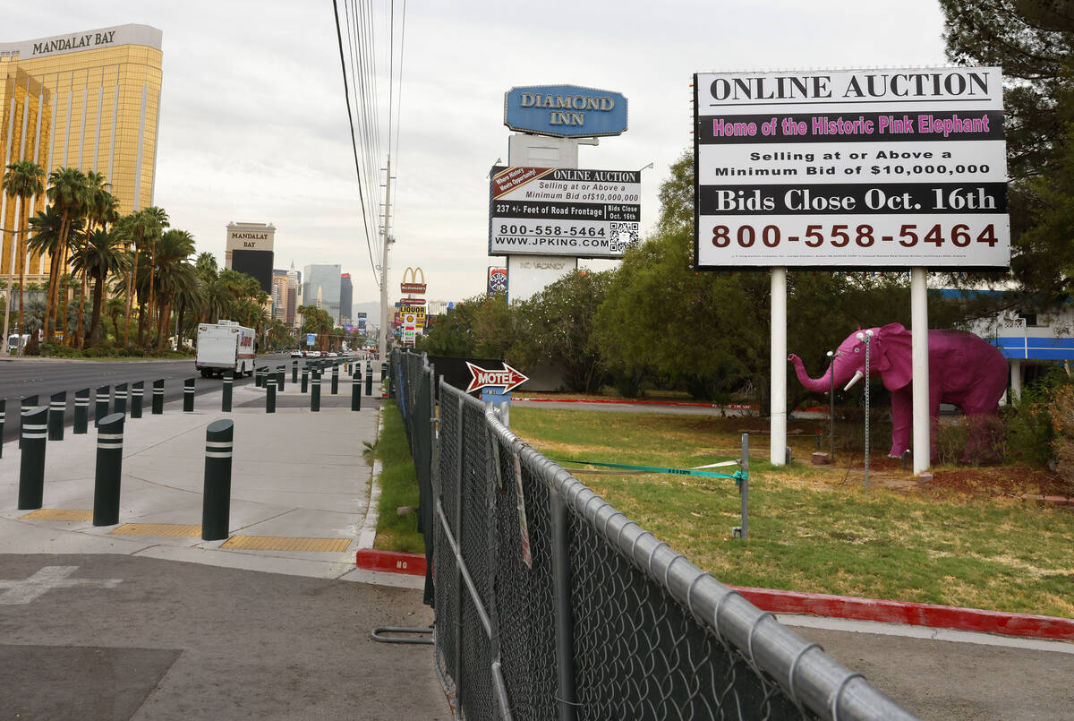 Shuttered motel on Las Vegas Strip up for sale again — at reduced price