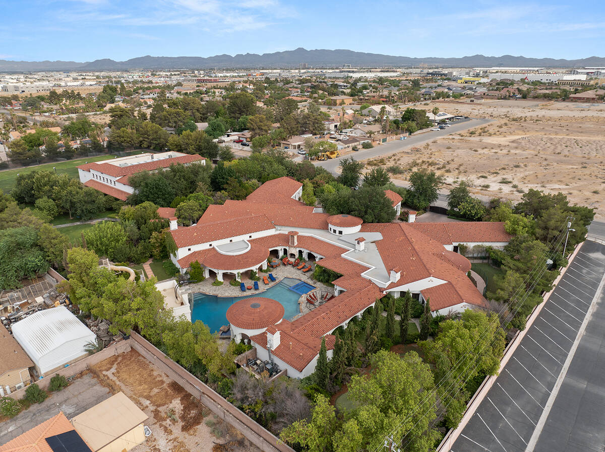 The home sits on 5.1 acres in the south valley. (BHHS)