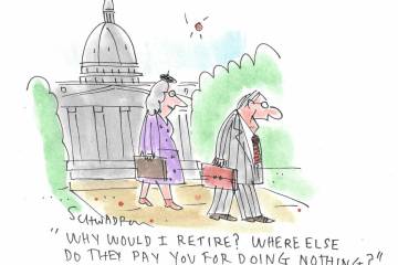 Harley Schwadron CagleCartoons.com