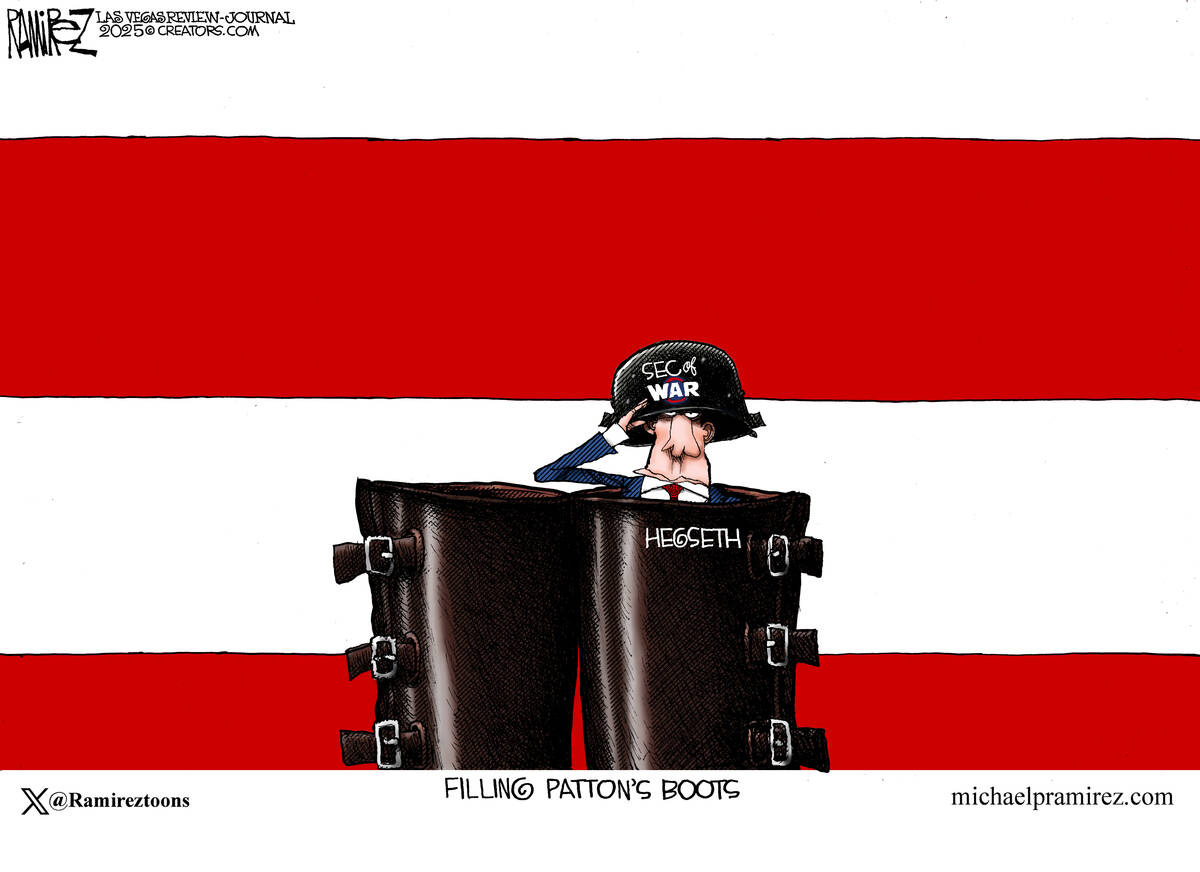 (Michael Ramirez/Las Vegas Review-Journal)