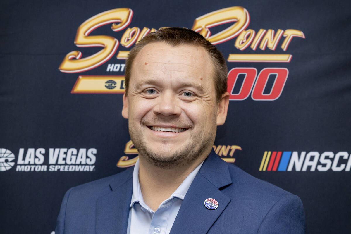 Las Vegas Motor Speedway hired vice president and general manager Patrick Lindsey in March 2025 ...