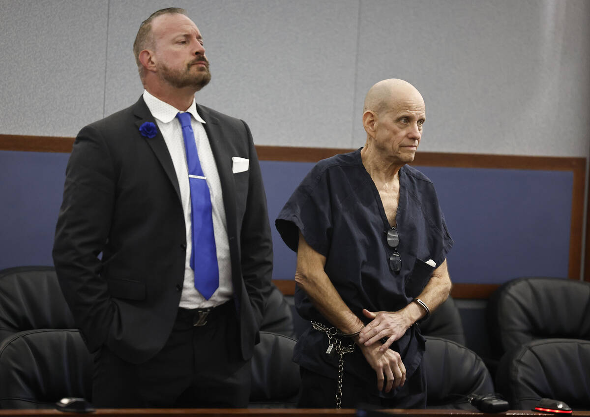 Michael Atwell, right, an ex-Palo Verde teacher and coach who sexually abused children, appears ...