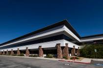 Office buildings owned by Las Vegas Sands Corp. on South Durango Drive on Saturday, Oct. 16, 20 ...
