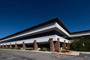 Office buildings owned by Las Vegas Sands Corp. on South Durango Drive on Saturday, Oct. 16, 20 ...