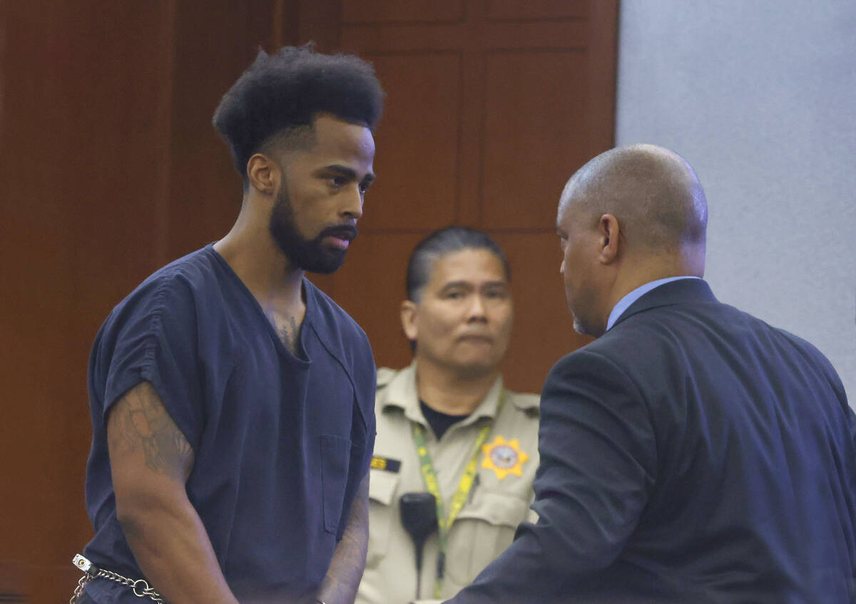 Cedric Hasan, who pleaded guilty in connection with burglaries of businesses in the Spring Moun ...