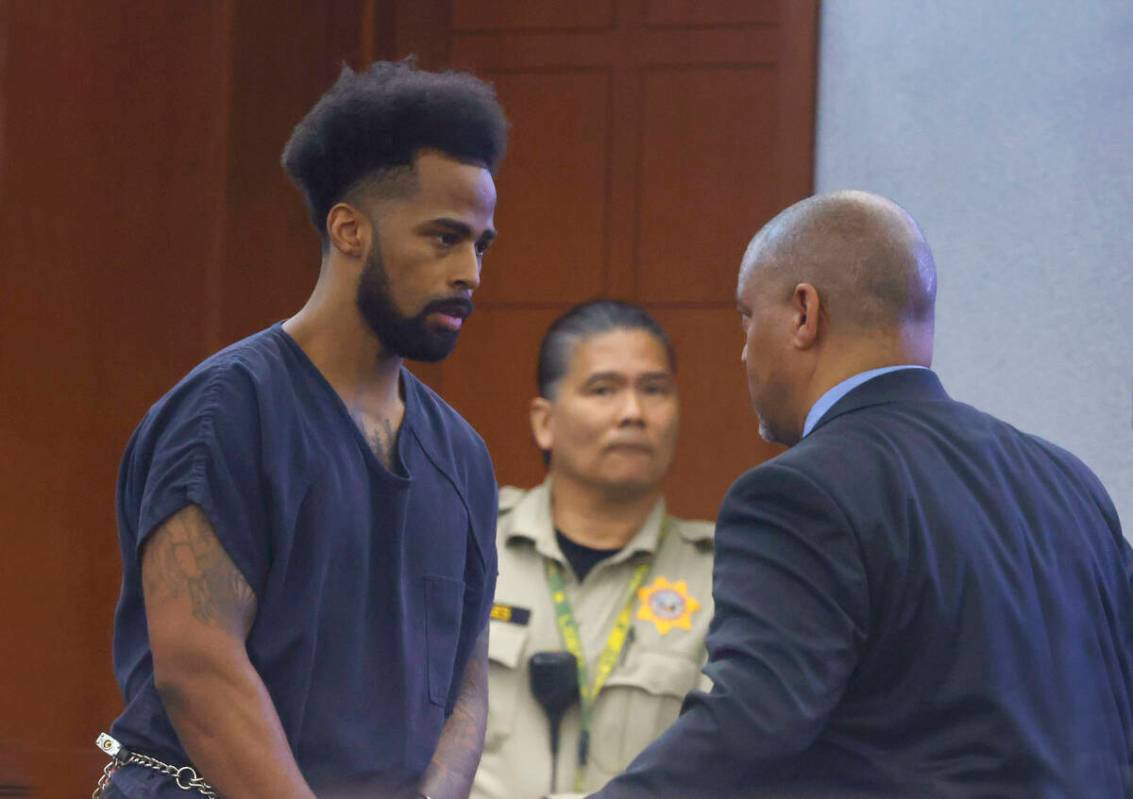 Cedric Hasan, who pleaded guilty in connection with burglaries of businesses in the Spring Moun ...