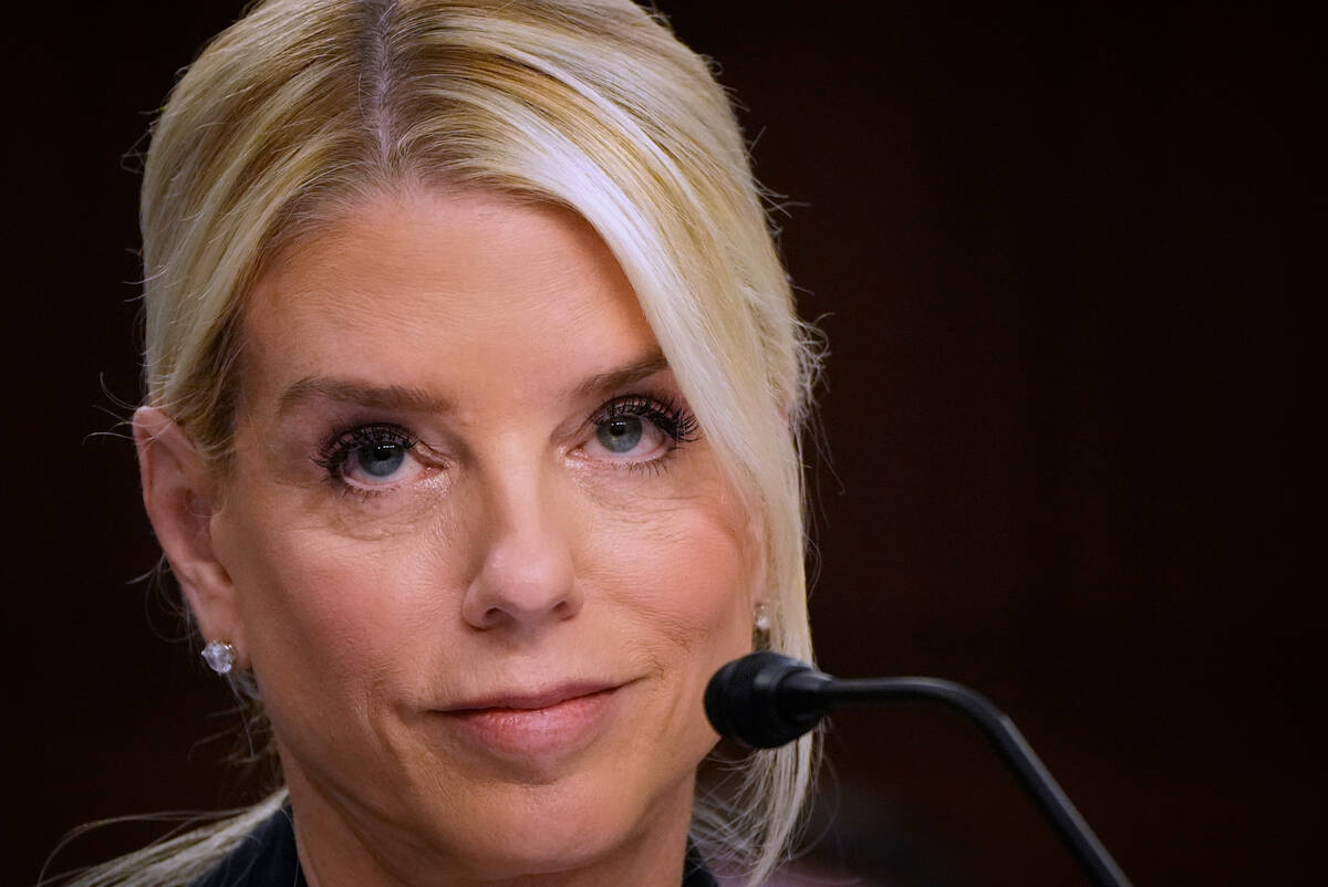Attorney General Pam Bondi appears before a Senate Judiciary Committee oversight hearing on Cap ...