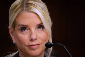 Attorney General Pam Bondi appears before a Senate Judiciary Committee oversight hearing on Cap ...