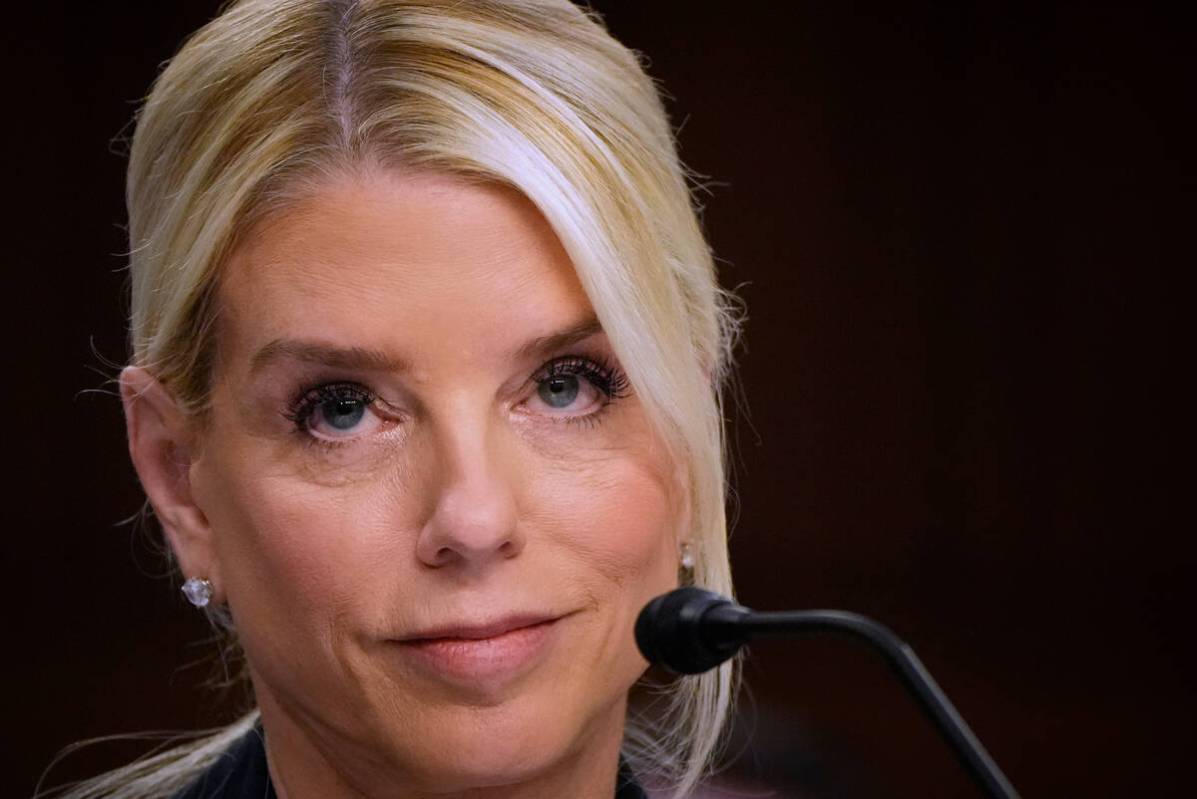 Attorney General Pam Bondi appears before a Senate Judiciary Committee oversight hearing on Cap ...
