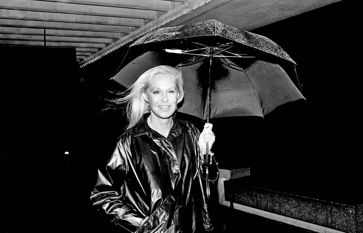 FILE - Joan Kennedy arrives for the premiere of a movie at the Museum of Science in Boston, Oct ...