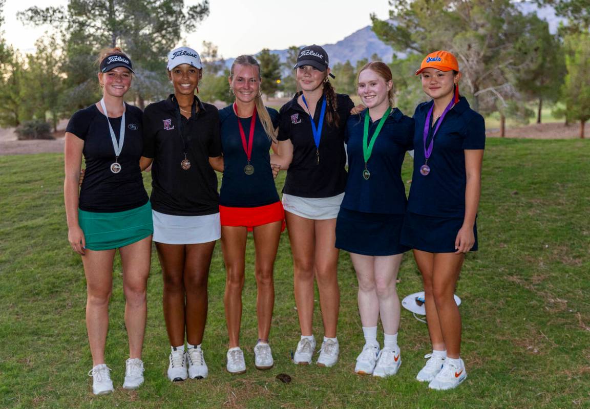 Palo Verde's Rivers Common, Faith Lutheran's Macy Garth, Coronado's Berlin Biddi ...