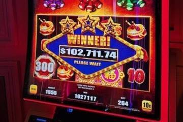 A visitor from Hawaii struck it big recently on a Fire Cracker slot machine, winning an impress ...