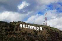 The Hollywood sign is shown in Hollywood, California. REUTERS/Fred Prouser/Files