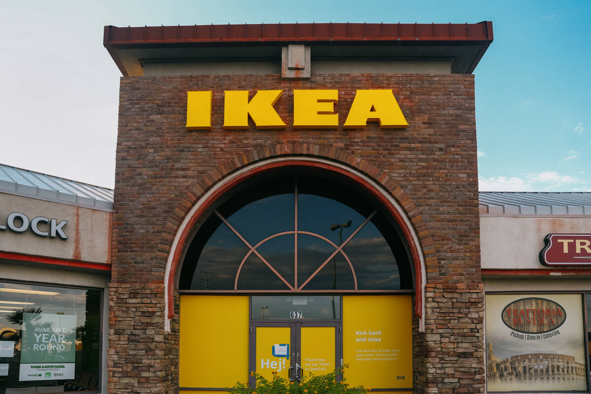 The new Ikea Plan store on Thursday, Oct. 9, 2025 in Henderson. (Liv Paggiarino/Las Vegas Revi ...