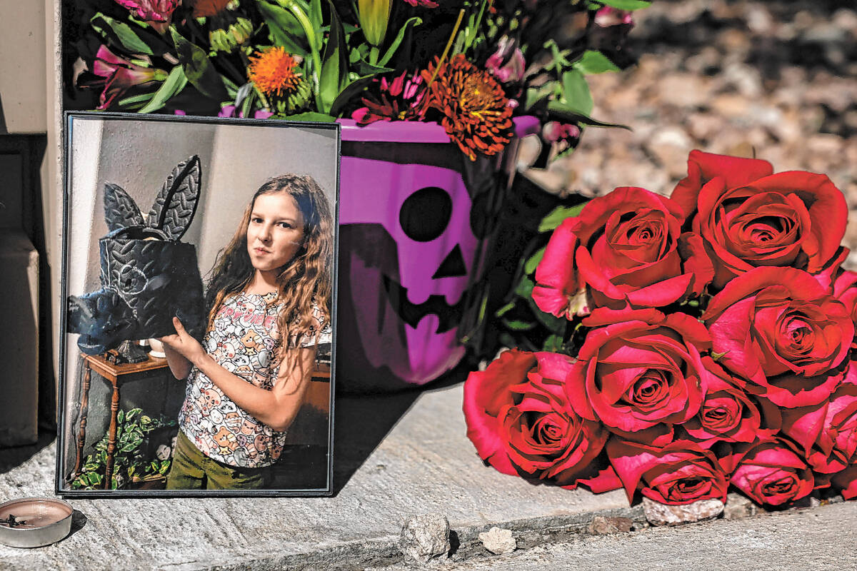 Vigil, memorial planned for Las Vegas girl hit by school bus