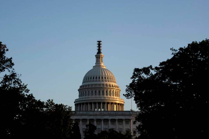 The Dome of the U.S. Capitol Building. (AP Photo/Andrew Harnik)
