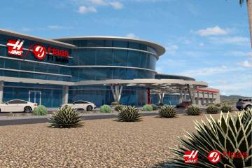 An artist's rendering of Haas Automation's under-construction facility in Henderson. (Haas Auto ...