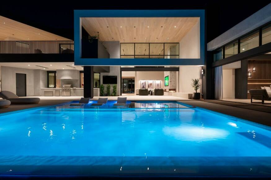 Located in The Summit Club at 11588 Stardust Drive, this sprawling mansion “checks a lot of b ...